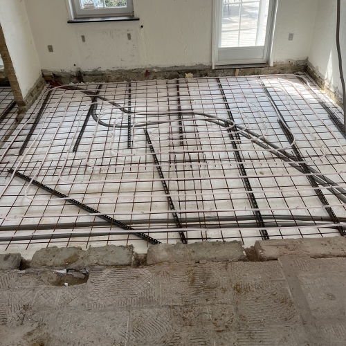 Gulvvarme renovering