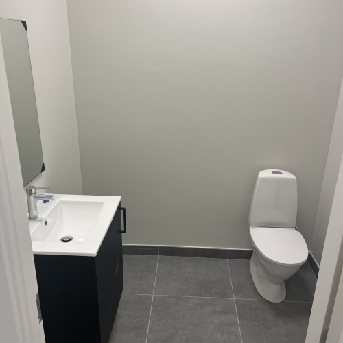 nybyggeri af toilet
