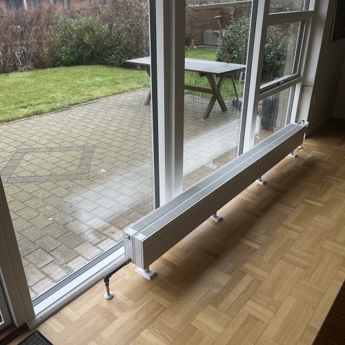 Udskiftning af radiator i Ikast