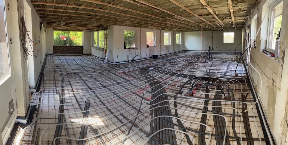 Installation af gulvvarme