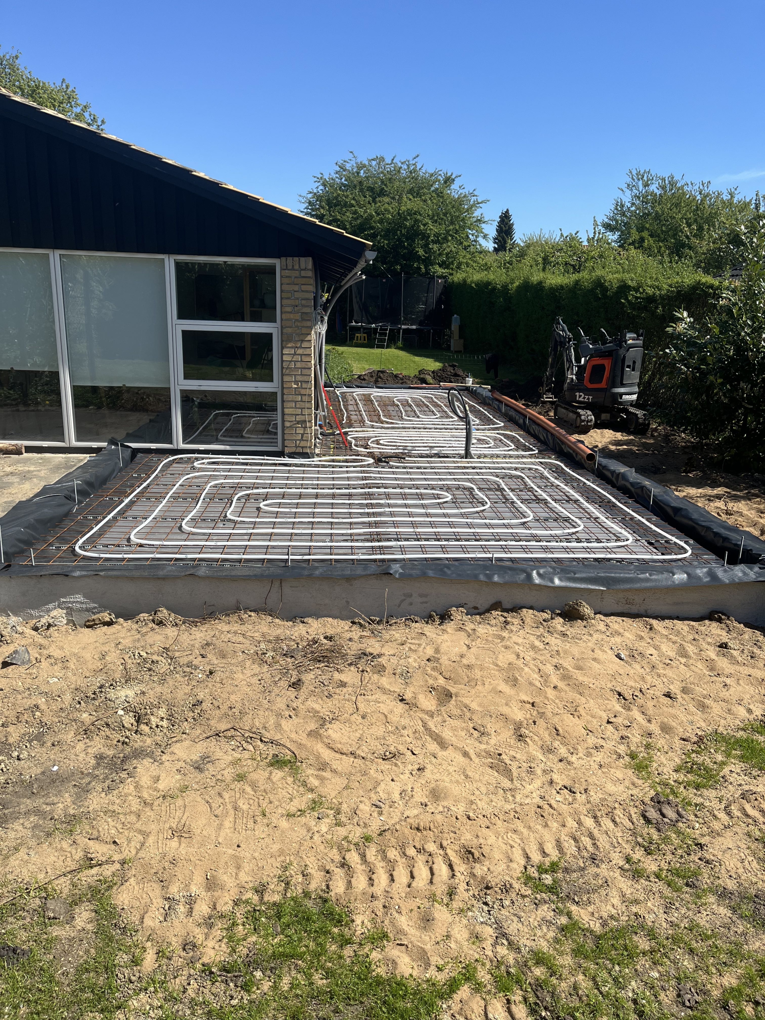 Gulvvarme til nybyggeri